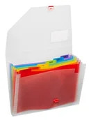 Teczki i skoroszyty - Snopake Teczka A4 Rainbow 6 przekładek - miniaturka - grafika 1
