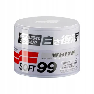 Wosk Soft99 White Soft 350 g - Kosmetyki samochodowe - miniaturka - grafika 1