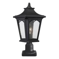 Lampy ogrodowe - Quoizel BEDFORD QZ/BEDFORD3/M zewnętrzna lampa stojąca 1x100W E27 - miniaturka - grafika 1