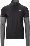 Bluzy męskie - Męska bluza do biegania rozpinana IQ Immo rozmiar xxl - miniaturka - grafika 1