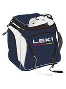 Plecaki - LEKI Bootbag Hot Blue plecak na snowboard, rozmiar 40 l - kolor True Navy Blue - Dawn Blue - Poppy Red - miniaturka - grafika 1