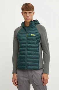 Jack Wolfskin kurtka sportowa Routeburn Pro Hybrid kolor zielony 1710512. - Kurtki i kamizelki sportowe męskie - miniaturka - grafika 1