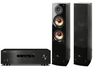 YAMAHA R-S202D + Pure Acoustics Nova 6 2.0 Czarny - Zestawy stereo - miniaturka - grafika 1