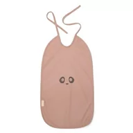 Śliniaki i fartuszki - Nuuroo - Długi Śliniak Wodoodporny Alberte Sand Panda - miniaturka - grafika 1