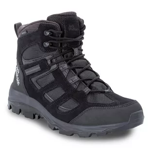 Trekkingi Jack Wolfskin Vojo 3 Texapore Mid M 4042462 Black - Buty trekkingowe męskie - miniaturka - grafika 1