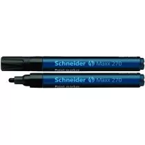 Schneider PBS Marker olejowy Maxx 270 1-3mm czarny 1 sztuka SR127001 - Markery permanentne - miniaturka - grafika 1