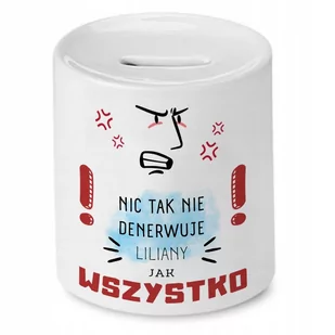 Skarbonka Dla Liliany na Urodziny Imieniny Prezent z Nadrukiem ze Zdjęciem - Skarbonki - miniaturka - grafika 1