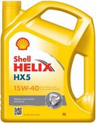 Oleje silnikowe - SHELL OLEJ HELIX HX5 15W40 4 LITRY - miniaturka - grafika 1