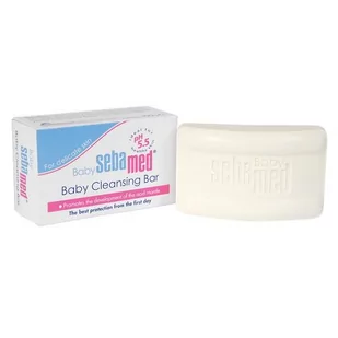Sebamed Baby Cleansing Bar mydło dla dzieci 100g - Kosmetyki kąpielowe dla dzieci - miniaturka - grafika 1