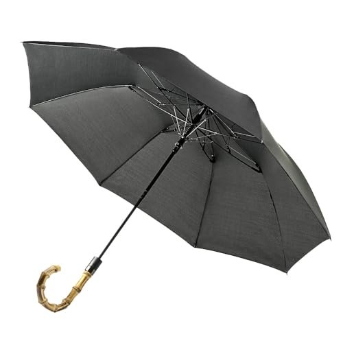 Fulton Parasol Portobello czarny, Czarny, Jeden rozmiar, Klasyczny