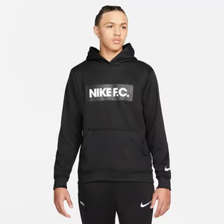 Bluzy sportowe męskie - Bluza Nike F.C XXL DC9075 010 - grafika 1