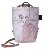 Sprzęt wspinaczkowy - Woreczek na magnezję CHILLAZ Same But Different white creme - miniaturka - grafika 1