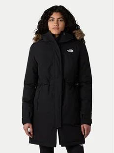 The North Face Parka Zaneck NF0A8DZN Czarny Regular Fit - Kurtki damskie - miniaturka - grafika 1