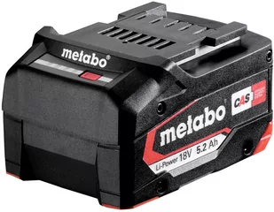 Akumulator Metabo Li-Power 18 V - 5,2 Ah - Akumulatory do elektronarzędzi - miniaturka - grafika 1