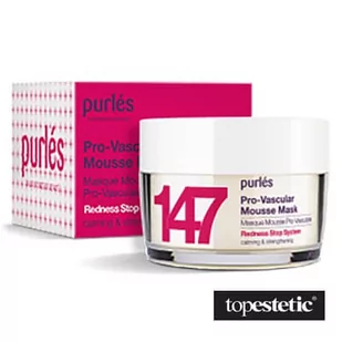 Purles 147 Pro-Vascular Mousse Mask Maska - mus do skóry naczyniowej 55 ml - Maseczki do twarzy - miniaturka - grafika 1