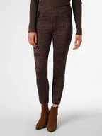 Spodnie damskie - Anna Montana Spodnie Kobiety wielokolorowy|brązowy|beżowy wzorzysty, 40 - miniaturka - grafika 1