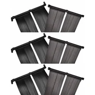 Akcesoria do basenów - vidaXL Lumarko Panele solarne do podgrzewania basenu, 6 szt., 80x620 cm! 3079660 - miniaturka - grafika 1