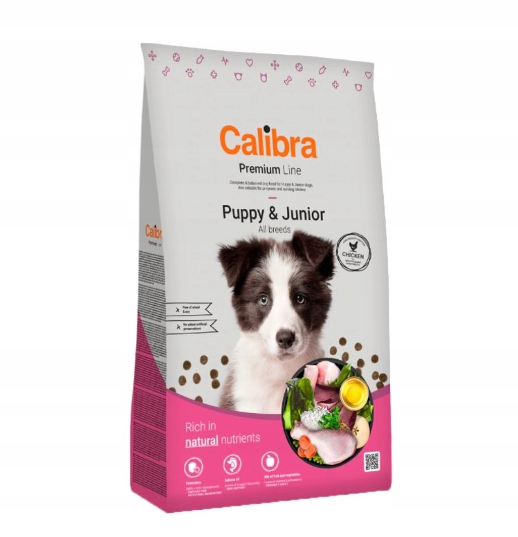 Calibra Premium Puppy & Junior Chicken 12 kg