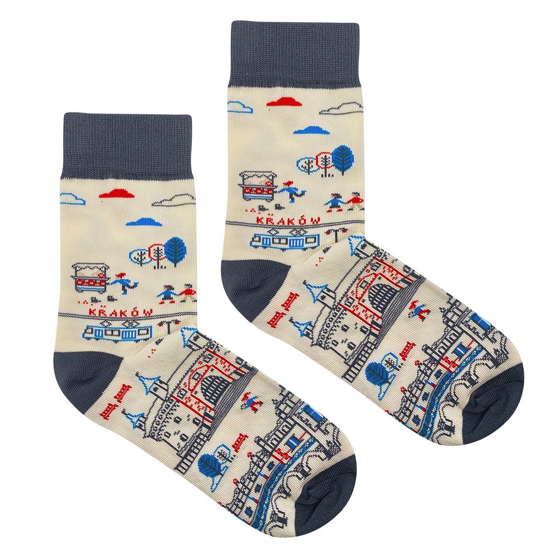 Love Poland Design, Skarpetki Kraków Trasa Spacerowa, rozm. 37-41