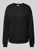 Bluzy damskie - Bluza z prążkowanymi wykończeniami model ‘SANDY’ - miniaturka - grafika 1