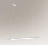 Lampy sufitowe - Shilo lampa wisząca LED Hakoda 16W 2800lm 3000K liniowa 130cm biała 1953 - miniaturka - grafika 1