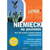 Lingo Niemiecki na poziomie Kurs dla średnio zaawansowanych i zaawansowanych Tomasz Sielecki MP3) - Audiobooki do nauki języków - miniaturka - grafika 1