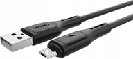 Kable USB - WiWU - Kabel USB serii Starlink Wi-C042E USB A do Micro USB 2,4A - czarny - miniaturka - grafika 1