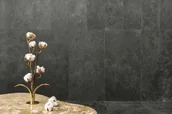 Budowa OUTLET - Gres Slim Stone Black Chiffon 60x60x0,6 cm Gat.II - miniaturka - grafika 1
