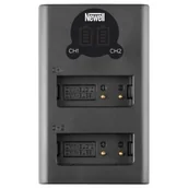 Ładowarki do aparatów dedykowane - Newell Ładowarka do aparatu Ładowarka dwukanałowa DL-USB-C do akumulatorów DMW-BLG10 NL2111 - miniaturka - grafika 1
