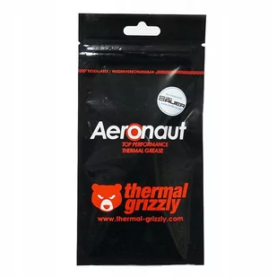 Thermal Grizzly Thermal grease "Aeronaut" 1.5ml/3.8g Thermal Conductivity 8,5 W/mk Thermal Resistance 0,0129 K/W Electrical A-015-R - Chłodzenie procesora - miniaturka - grafika 1