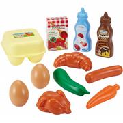 Zabawki AGD - Ecoiffier Zestaw Produktów Spożywczych Torba Śniadaniowa - miniaturka - grafika 1