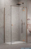 Kabiny prysznicowe - Radaway Essenza Kdj Brushed Copper kabina 100x90cm prawa szczotkowana miedź 1385040-93-01R/1384050-01-01 - miniaturka - grafika 1