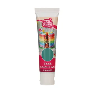 Barwniki FunCakes Food Folour Gel Emerald 30g - SZMARAGDOWY - Dodatki do ciast w proszku - miniaturka - grafika 1