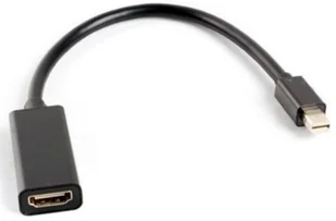 LANBERG LANBERG Adapter mini DisplayPort M > HDMI F na kablu KKL1KPBV0030 - Adaptery i przejściówki - miniaturka - grafika 5