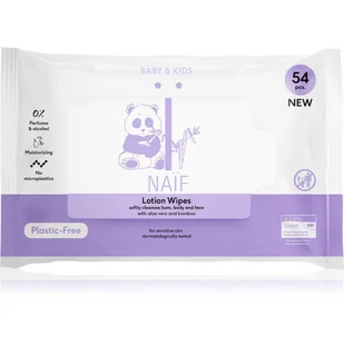 Naif Baby & Kids Lotion Wipes chusteczki nawilżane dla dzieci od urodzenia 54 szt. - Chusteczki nawilżane - miniaturka - grafika 1