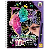 Zabawki kreatywne - Monster High Sketchbook Monster Hug Scratch Reveal - miniaturka - grafika 1