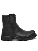 Botki męskie - ECCO Trzewiki Grainer M 21480401001 Czarny - miniaturka - grafika 1