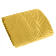 Narzuty - My Best Home narzuta SOFFIE 220X240 cm MUSTARD/musztardowa - miniaturka - grafika 1
