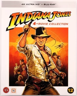 Indiana Jones Collection 1-4 - Dramaty Blu-ray - miniaturka - grafika 1
