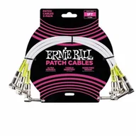 Inne akcesoria gitarowe - Ernie Ball 6055 Kable do łączenia efektów 0,30 m - miniaturka - grafika 1