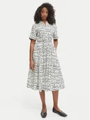 Sukienki - Tommy Hilfiger Sukienka koszulowa WW0WW49633 Beżowy jasny Regular Fit - miniaturka - grafika 1