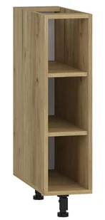 Wąska dolna szafka do kuchni bez frontu dąb craft R5-E21 - Szafki kuchenne - miniaturka - grafika 1