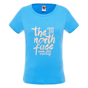 THE NORTH FACE T-shirt damski T-shirt-t0cm9t niebieski niebieski M - Koszulki i topy damskie - miniaturka - grafika 1