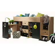 Łóżka dla dzieci i młodzieży - Łóżko antresola z biurkiem SMART 3 - miniaturka - grafika 1