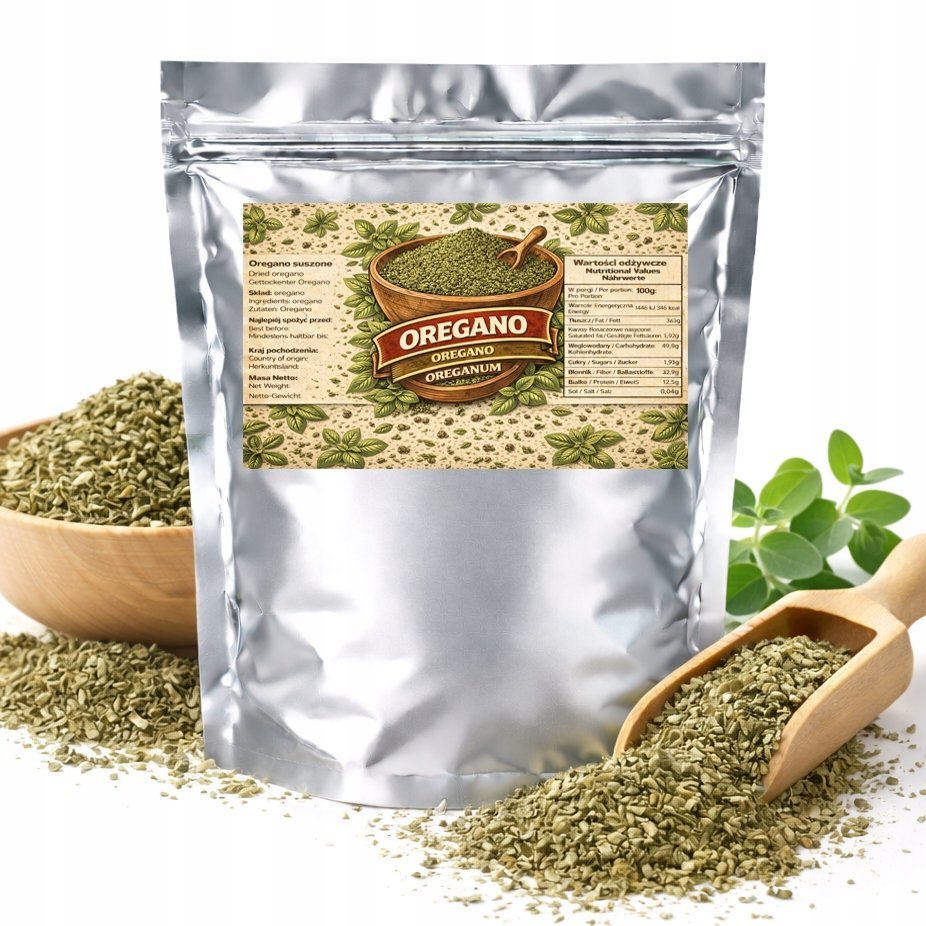 Oregano Suszone - aromatyczna przyprawa PREMIUM do pizzy i sosów 100g