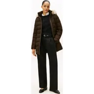 Kurtki damskie - Tommy Hilfiger Puchowa kurtka Slim Fit - miniaturka - grafika 1