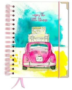 Bujo bullet 180 stron journal 180 stron notatnik A5+ kropki pamiętnik - Notesy i bloczki - miniaturka - grafika 1