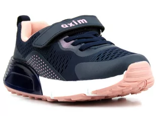 Buty sportowe dziecięce, adidasy AXIM 22160, granatowe - Axim - Buty dla dziewczynek - miniaturka - grafika 1