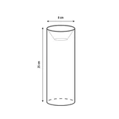 Oprawy, klosze i abażury - Abażur WALEC / TUBA Ø8 - miniaturka - grafika 1