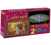 Gry planszowe - Gabi Warcaby, Labirynt 4023 - miniaturka - grafika 1